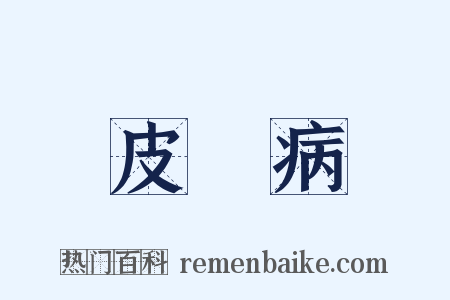 皮膚病是什么意思的图片